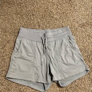 The North Face Light Gray Women's Athletic Shorts